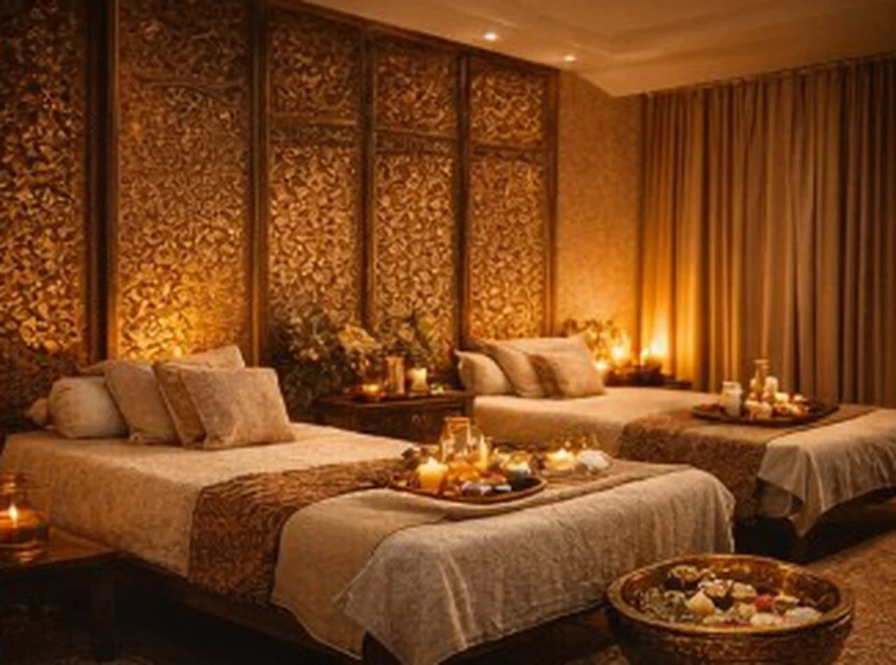 Salle de spa thaï de luxe